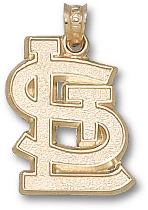"St. Louis Cardinals 3/8"" ""STL"" Logo Lapel Pin - Sterling Silver Jewelry"
