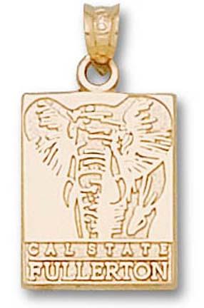 California State (Fullerton) Titans Logo Lapel Pin - 10KT Gold Jewelry