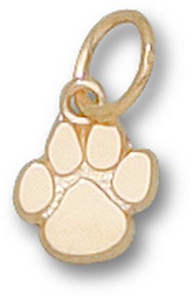 "Clemson Tigers ""Paw"" 3/8"" Lapel Pin - 14KT Gold Jewelry"