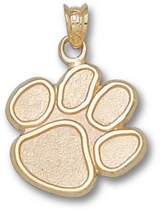 "Clemson Tigers ""Paw"" 5/8"" Lapel Pin - Sterling Silver Jewelry"
