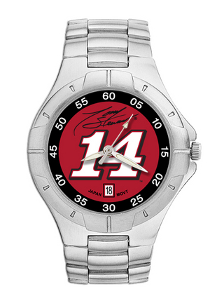 Tony Stewart #14 Men's Pro II Watch with Stainless Steel Bracelet