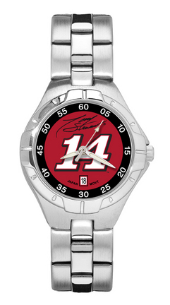 Tony Stewart #14 Woman's Pro II Watch with Stainless Steel Bracelet