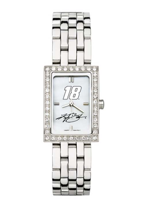 Kyle Busch #18 Women's Allure Watch with Stainless Steel Bracelet