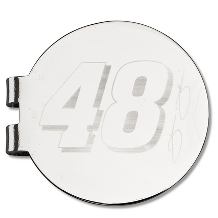 Jimmie Johnson Driver Number "48" Engraved Money Clip