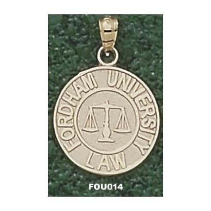 "Fordham Rams Law ""Seal"" with Scales Lapel Pin - 10KT Gold Jewelry"