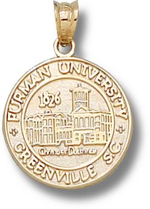 "Furman Paladins New ""Seal"" Lapel Pin - 10KT Gold Jewelry"