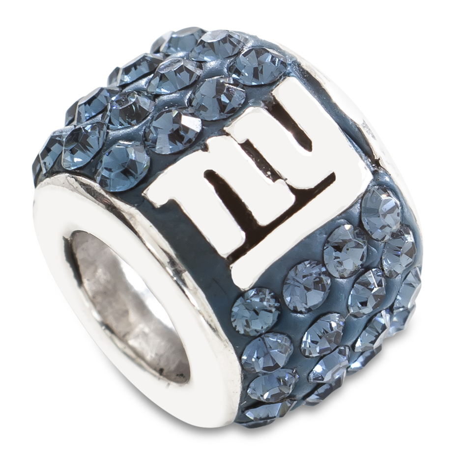 LogoArt New York Giants Premier Sterling Silver Bead Charm