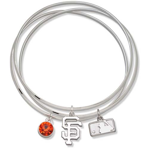 San Francisco Giants Batterman Triple Bangle Bracelet