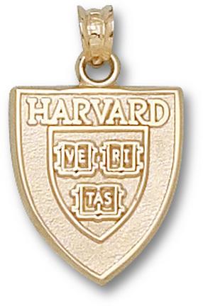 "Harvard Crimson ""Shield"" Lapel Pin - 14KT Gold Jewelry"