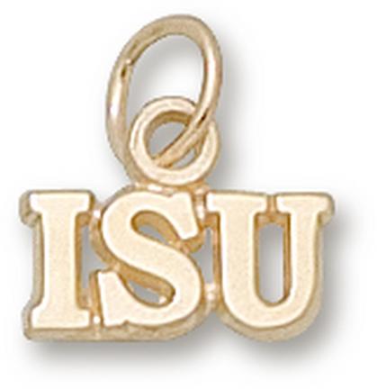 "Iowa State Cyclones ""ISU"" 3/16"" Lapel Pin - 14KT Gold Jewelry"