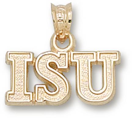 "Illinois State Redbirds ""ISU"" Lapel Pin - Sterling Silver Jewelry"