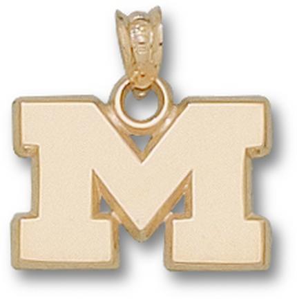 "Marshall Thundering Herd ""M"" 1/2"" Lapel Pin - Sterling Silver Jewelry"