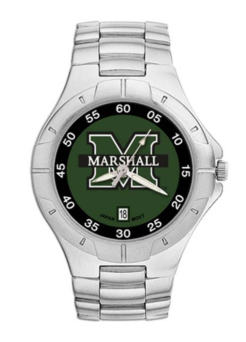 Marshall Thundering Herd NCAA Men’s Pro II Watch with Stainless Steel Bracelet