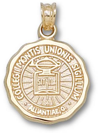 "Mount Union Purple Raiders ""Seal"" Lapel Pin - 10KT Gold Jewelry"