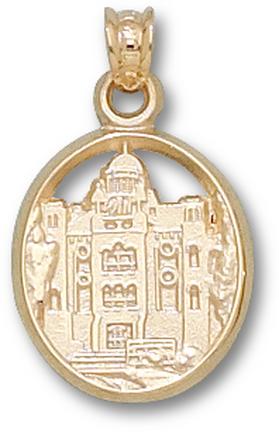 "Mount Union Purple Raiders ""Chapman Hall"" Lapel Pin - 10KT Gold Jewelry"