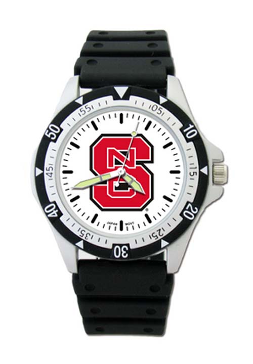 North Carolina State Wolfpack NCAA "S" Men's Option Watch