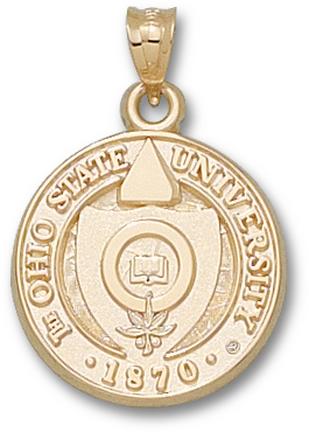 "Ohio State Buckeyes ""Seal"" Lapel Pin - 10KT Gold Jewelry"