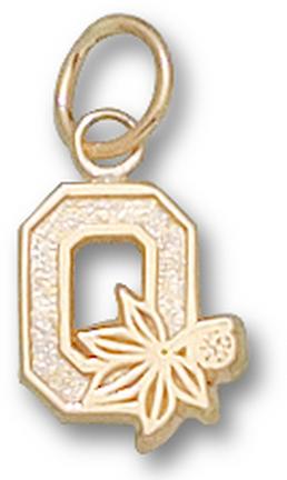 "Ohio State Buckeyes Block ""O"" 3/8"" Lapel Pin - Sterling Silver Jewelry"