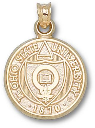 "Ohio State Buckeyes 5/8"" ""Seal"" Lapel Pin - 10KT Gold Jewelry"