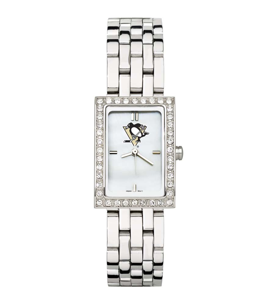 Pittsburgh Penguins Women's Allure Watch with Stainless Steel Bracelet