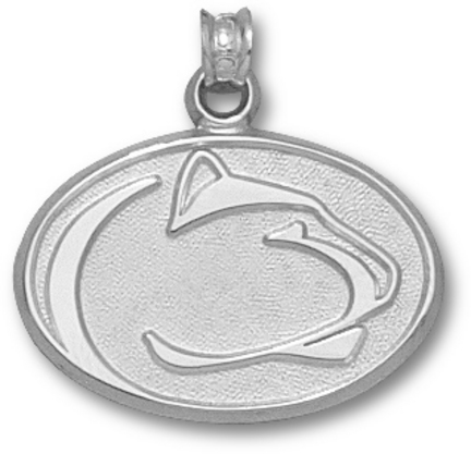 Penn State Nittany Lions "Lion Head" Pendant - Sterling Silver Jewelry