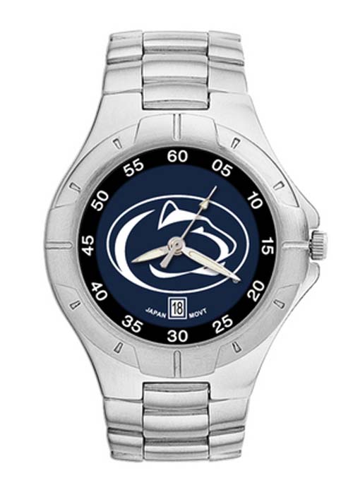 Penn State Nittany Lions NCAA Men’s Pro II Watch with Stainless Steel Bracelet