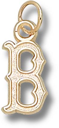 "Boston Red Sox ""B"" 1/2"" Lapel Pin - Sterling Silver Jewelry"