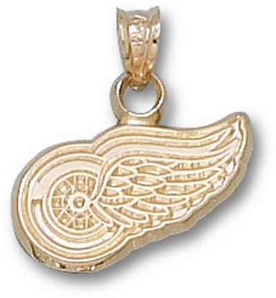 "Detroit Red Wings Logo 3/8"" Lapel Pin - 10KT Gold Jewelry"