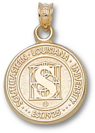 "Southeastern Louisiana Lions ""Seal"" Lapel Pin - 10KT Gold Jewelry"