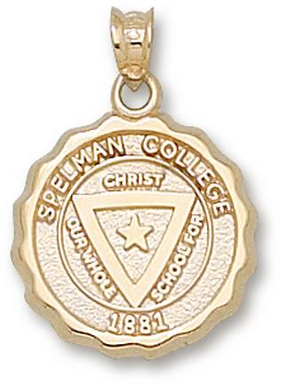 "Spelman Jaguars ""Seal"" Lapel Pin - Sterling Silver Jewelry"