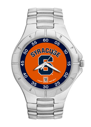 Syracuse Orangemen NCAA Men's Pro II Watch with Stainless Steel Bracelet