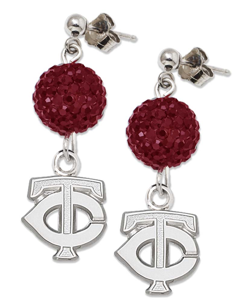Minnesota Twins Ovation Crystal Earrings