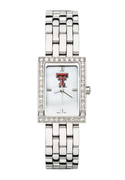 Texas Tech Red Raiders Women's Allure Watch with Stainless Steel Bracelet