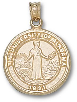"Alabama Crimson Tide ""Seal"" Lapel Pin - 14KT Gold Jewelry"