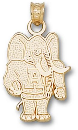 "Alabama Crimson Tide ""Elephant"" 3/4"" Lapel Pin - 14KT Gold Jewelry"