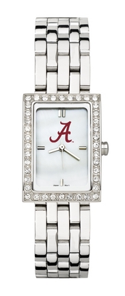 Alabama Crimson Tide Women's Allure Watch with Stainless Steel Bracelet