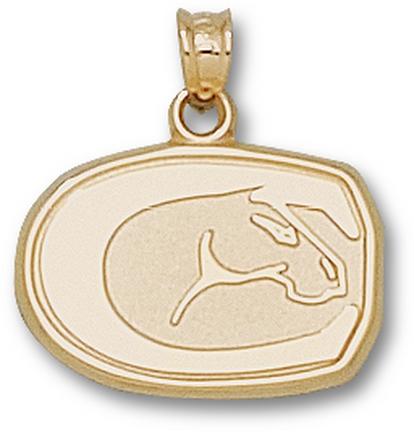"California (Davis) Aggies ""Horse Head"" 1/2"" Lapel Pin - 10KT Gold Jewelry"