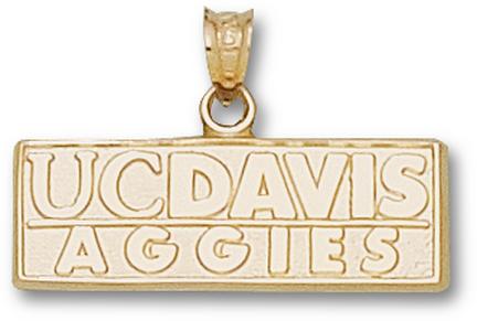 "California (Davis) Aggies New ""UC Davis Aggies"" Lapel Pin - Sterling Silver Jewelry"