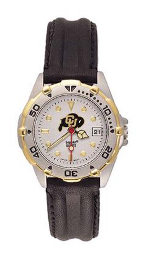 Colorado Buffaloes Women's All Star Watch with Leather Band