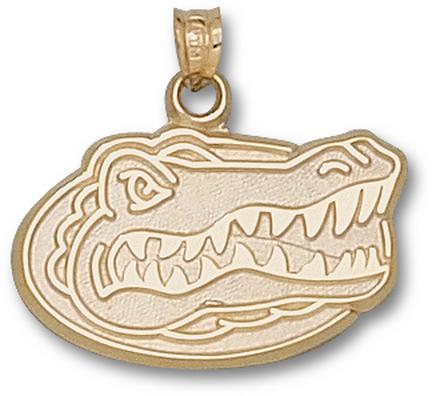 "Florida Gators ""Gator Head"" 5/8"" Lapel Pin - 14KT Gold Jewelry"