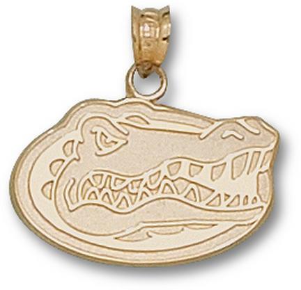 "Florida Gators ""Gator Head"" 1/2"" Lapel Pin - 10KT Gold Jewelry"