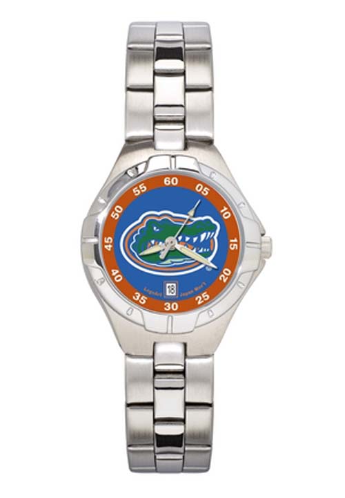Florida Gators "Gators Head" Women's Pro II Watch with Stainless Steel Bracelet
