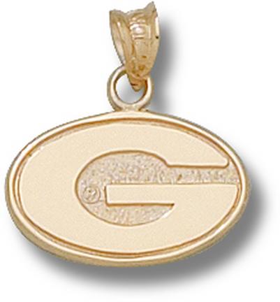 "Georgia Bulldogs ""G"" 3/8"" Lapel Pin - 14KT Gold Jewelry"