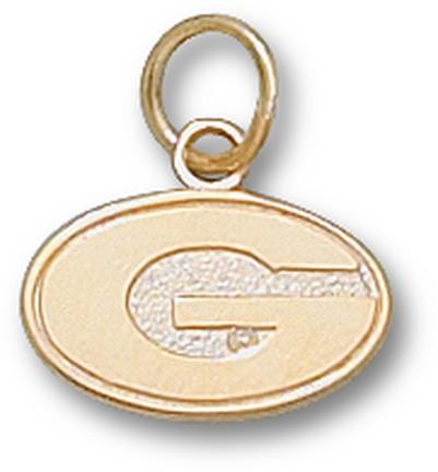 "Georgia Bulldogs ""G"" 5/16"" Lapel Pin - Sterling Silver Jewelry"