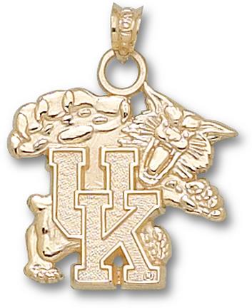 "Kentucky Wildcats ""Wildcat"" Lapel Pin - 10KT Gold Jewelry"