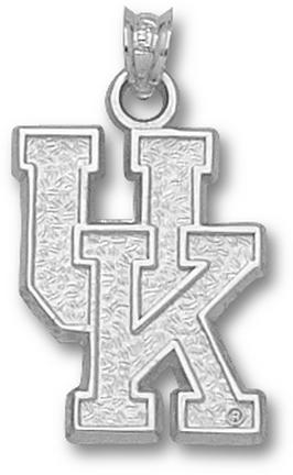 Kentucky Wildcats "UK" Pendant - Sterling Silver Jewelry