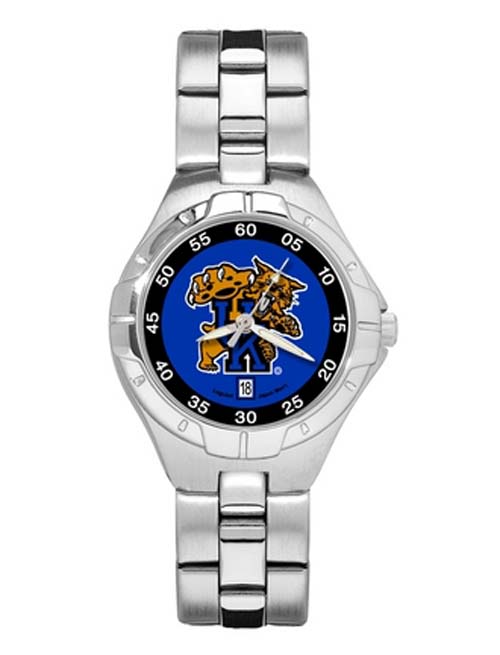 Kentucky Wildcats Wildcat Woman's Pro II Watch with Stainless Steel Bracelet