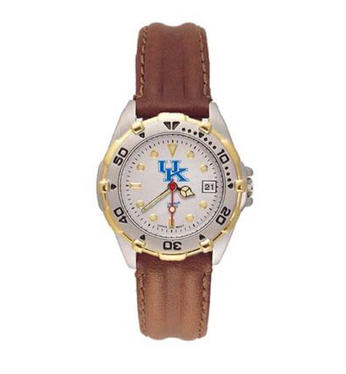 Kentucky Wildcats NCAA Women's All Star Watch with Leather Band