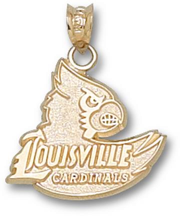 Louisville Cardinals "Louisville Cardinals Head" 5/8" Lapel Pin - Sterling Silver Jewelry
