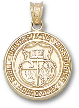 "Missouri Tigers ""Seal"" Lapel Pin - 10KT Gold Jewelry"